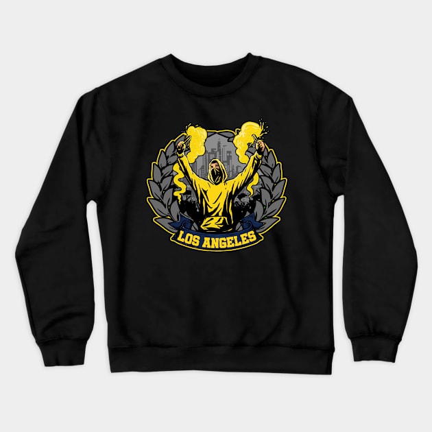 Los Angeles Soccer Crewneck Sweatshirt by JayD World